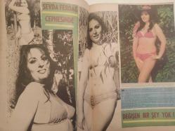 Pazar Haftalık Aktüalite Sinema Tiyatro Müzik ve Magazin Dergisi - 17 Temmuz 1970 - Sayı:721 - Seher Şeniz - Hülya Tuğlu - Yeşilçam'ın çıplak kadınları Tanju Korel için soyunuyor - Fikret Uçak - Necdet Çağlar sinemaya döndü - Turist Ömer sahne ile set arasında parçalanıyor - İlhan Engin - Sadri Alışık - Raik Alnıaçık - Seher Şeniz ''Bu yıl striptizdeki son senem'' - Melike Cemali - Türkiye İş Bankası Reklamı - Göldeki çıplak Ülkü Özen - Yılmaz Köksal - Nihat Ziyalan - Sevda Ferdağ cephesinde değişen bir şey yok! - OMO Deterjan Reklamı - Persil Deterjan Reklamı - Totex Saç Maşası Reklamı - Değişen burnu Hülya Tuğlu'ya şans getirdi - Mine Mutlu başka bir türlü doymuyor - Engin Çağlar - Cengiz Konuk - BİSAN bisiklet reklamı - Melek Görgü'nün ümidi İtalya'da - Yılmaz Güney - Öztürk Serengil - Uğur Güçlü - Selda Alkor aklım fikrim hep sinemada diyor fotoğraf ve haberi - Tam Takım Dergi