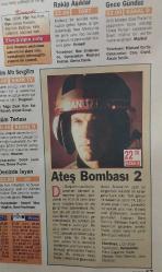 MİLLİYET OSCAR TV MAGAZİN DERGİSİ-MİLLİYET-OSCAR-18 EYLÜL-24 EYLÜL-1999-YIL-:7-SAYI:360-KAPAK-FOTOĞRAF-RÖPORTAJ-EN BÜYÜK EN TARAFSIZ EN DÜZEYLİ TV DERGİSİ-KANAL D'DEN SÜPER FİLMLER-NİLÜFER KURT-DİYARBAKIR'LI ÖRÜMCEK-ÖLÜM YOLUND-SUSAN SARANDON-SEAN PENN-UÇAN FİL-DANNY GLOVER-SAPSIZ SANIK-LESLIE NIELSEN-GÜNÜN BÜTÜN FİLMLERİ-ATEŞ BOMBASI 2-FRANK ZAGARINO-MAVİ EŞARP-TÜRKAN ŞORAY-RICHIE RICH-IN THE LINE OF FIRE-SPECIALIST