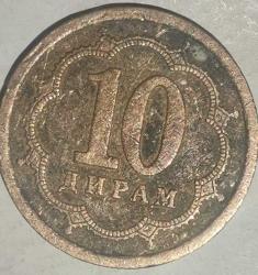 TACİKİSTAN 2006  10 DİRAM
