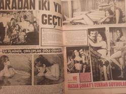 Pazar Haftalık Aktüalite Sinema Tiyatro Müzik ve Magazin Dergisi - 31 Temmuz 1970 - Sayı:723 - Hülya Darcan - Feri Cansel - Sema Özcan'a şeffaf elbise çok yakıştı - Nebahat Çehre - Sezer sezin - Fatma Girik - İzzet Günay - Oya Peri - Kenan Pars - Diclehan Baban - Fatma Girik - İzzet Günay - Sadettin Erbil - Turgut Baydar - Süreyya Duru - Gani Turanlı - Nesrin Nur - Yılmaz Köksal - Nazan Şoray - Yavuz Figenli - Mine Mutlu - Cengiz Konuk - Totex Şampuan Reklamı - Nebahat Çehre sahneye Ankara'da çıkacak- Daphne Daily - 70 model Adem ile Havva İstanbul'da - Lale Sarı'yla evlenmem söz konusu olamaz - Fikret Hakan - Neşe Can Paşmak - Semiramis Pekkan - OMO Deterjan Reklamı - PURO Sabun Reklamı - Zuhal Aktan film üstüne film yapıyor - Haydar Karaer - Hakkı Kıvanç - Zeki Tüney - Önder Somer - Engin Çağlar - Osman Faruk Seden - Funda Gürcen - Feridun Karakaya - BİSAN Bisiklet Reklamı - Engin Çağlar ve Hülya Darcan aşkı bitti - İrfan Atasoy - Orçun Alkan - Enver Özer haberi - Tam Takım Dergi