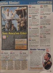 MİLLİYET OSCAR TV MAGAZİN DERGİSİ-6 KASIM-12 KASIM-1999-YIL:8-SAYI:367-ÖZGE SAYMAN-KAPAK-FOTOĞRAF-RÖPORTAJ-ŞAHANE PAZAR-BEHZAT UYGUR-SÜHEYL UYGUR-ÇARKIFELEK-ENİS FOSFOROĞLU-ÖZGE SAYMAN-DALYAN CLUB-FENERBAHÇE-FİLİZ TAÇBAŞ-RADYO D-AŞKIN DAĞLARDA GEZER-MEHMET ÇEPİÇ-CİGULİ-BİNNAZ-AZRA AKIN-DUYGU DİKMENOĞLU-T