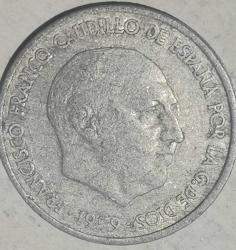 İSPANYA 1959   10 CENTIMOS