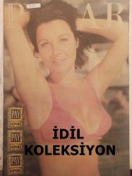 Pazar Haftalık Aktüalite Sinema Tiyatro Müzik ve Magazin Dergisi - 14 Ağustos 1970 - Sayı:725 - Fatma Girik - Nazan Şoray - Ajda Pekkan babasını kaybetti - Oya Peri denizden oldu - Feri Cansel işin kolayını buldu - Sadri Alışık - Hayri Caner - Totex Şampuan Reklamı - Tursil Deterjan Reklamı - Eski hamisi Semih Evin, Mine Mutlu, Cengiz Konuk beraberliği için konuştu - Seher Şeniz 4 yıl sonra Yeşilçam'da - İlhan Engin - Fikret Hakan - OMO Deterjan Reklamı - Rossano Brazzi - Sylva Koscina - Selda Alkor büyük bir ''aşk'' yaşıyor - Yılmaz Güney - Nazan Şoray'ın Sevtap Eti'den haberi yok - Turgut Demirağ ile arkadaşlık var, ancak evlilik yok fotoğraf ve haberi - Tam Takım Dergi