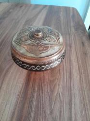 Kalem işlemeli bakir şekerlik