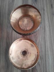 Kalem işlemeli bakir şekerlik