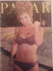 Pazar Haftalık Aktüalite Sinema Tiyatro Müzik ve Magazin Dergisi - 11 Eylül 1970 - Sayı:729 - Selma Güneri - Meltem Mete - Şantöz Gülay Alp - Soyunan şarkıcı Gülay Alp İsveç yolunda - Sahnenin Liraları Güzel Ama - Arzu Okay aranılan isim oldu - Safa Önal - Ayhan Işık - Salih Güney - Zühal Aktan - Seher Şeniz'i Yeşilçam paylaşamıyor - Ursula Andress - John Derek'den kurtulup Belmondo'ya sığınan Ursula değişik bir kadın oluvermişti - Belgin Doruk 7 ay sonra tekrar kamera önünde - Nebahat Çehre küpü dolduradursun - Nebahat Çehre - Yeşilçam İzmir'i sallıyor - Sadri Alışık - Çolpan İlhan - Kerem Alışık - Ayfer Feray - Nilüfer Koçyiğit - Fatma Girik - Lolita annesiyle barıştı - Tursil Deterjan Reklamı - Adnan Şenses'le Ülkü Özen'in oynadıkları fotoroman tamamlandı - Engin Çağlar - Kayıp aktör bulundu - Birsen Kaya fotoğraf ve haberi - Tam Takım Dergi