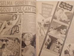Pazar Haftalık Aktüalite Sinema Tiyatro Müzik ve Magazin Dergisi - 11 Eylül 1970 - Sayı:729 - Selma Güneri - Meltem Mete - Şantöz Gülay Alp - Soyunan şarkıcı Gülay Alp İsveç yolunda - Sahnenin Liraları Güzel Ama - Arzu Okay aranılan isim oldu - Safa Önal - Ayhan Işık - Salih Güney - Zühal Aktan - Seher Şeniz'i Yeşilçam paylaşamıyor - Ursula Andress - John Derek'den kurtulup Belmondo'ya sığınan Ursula değişik bir kadın oluvermişti - Belgin Doruk 7 ay sonra tekrar kamera önünde - Nebahat Çehre küpü dolduradursun - Nebahat Çehre - Yeşilçam İzmir'i sallıyor - Sadri Alışık - Çolpan İlhan - Kerem Alışık - Ayfer Feray - Nilüfer Koçyiğit - Fatma Girik - Lolita annesiyle barıştı - Tursil Deterjan Reklamı - Adnan Şenses'le Ülkü Özen'in oynadıkları fotoroman tamamlandı - Engin Çağlar - Kayıp aktör bulundu - Birsen Kaya fotoğraf ve haberi - Tam Takım Dergi
