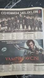 HÜRRİYET KEYİF GAZETESİ - 26 AĞUSTOS  2012 - LAL GECE , DAMAT 60, GELİN 14 YAŞINDA - ÖMÜR GEDİK İLYAS SALMAN UZUNSEKANSLARDA DÖKTÜRÜYOR - ABRAHAM LINCOLN , VAMPİR AVCISI - CEHENNEM MELEKLERİ 2 GERİ DÖNDÜLER - SAHNEDE ÇIRILÇIPLAK , MASUMİYETE GERİ DÖNÜŞ - KEMAL DİNÇ BAĞLAMA İÇİN DENEMELER DE SAZIYLA ŞAŞIRTICI BİR SERÜVENE ÇIKIYOR , GELENEĞİN BEKÇİSİ DEĞİLİM - DR. LESLİE BAUMANN, CİLDİNİZİ KEŞFEDİN - ÖLÜMCÜL KAOS , MATTDİCKİNSON -  DANİMARKA DA CADI AVI -  AHMET HAMDİ TANPINAR' IN DÜNYASI KİTAP OLDU  - BU YIL FESTİVALDE  20 ÜLKEDEN 68 YAZAR - GİZEMLİ KANATLAR , İKİ DÜNYA , BİR SİHİRLİ GİZEM .