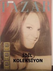 Pazar Haftalık Aktüalite Sinema Tiyatro Müzik ve Magazin Dergisi - 13 Mart 1970 - Sayı:703 - Hülya Koçyiğit - Seher Şeniz - Figen Say gönlünü başkalarıyla eğlendire dursun - Yıldırım Gencer'i ceza evinde Aynur Akarsu teselli ediyordu - Figen Say - Yılmaz Güney tezkereye 10 gün var - Yılmaz Duru - Orhan Elmas - Tugay Toksöz - Hülya Darcan - Danyal Topatan - Feri Cansel - Benan Öz - Sevtap Çetinkale - Nuri Sesigüzel - Hayati Hamzaoğlu - Süleyman Turan - Yılmaz Atadeniz - Yılmaz Güney - Aynur Akarsu - Nil Göncü - Murat Soydan - Nevin Nuray - Hülya Koçyiğit yolculuk öncesi açıkladı - Selim Soydan - Ediz Hun - Münir Özkul - TAT Salça Reklamı - Arçelik Çamaşır ve Kurutma Makinesi Reklamı - Fatma Girik mesleğini çok seviyor - Ertem Eğilmez - Metin Erksan - Feyzi Tuna - Gani Turanlı - Tuborg Bira Reklamı - Puro Sabun Reklamı - Nigar Uluerer bir koltuğa üç karpuz sığdırdı - Engin Çağlar - Yılmaz Atadeniz - Nazan Şoray - Meltem Mete - Sevgi Can - Ayhan Işık - Seher Şeniz - Tam Takım Dergi