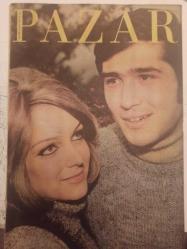 Pazar Haftalık Aktüalite Sinema Tiyatro Müzik ve Magazin Dergisi - 23 Ekim 1970 - Sayı:735 - Seher Şeniz - Selda Alkor ve Nişanlısı Cihat İlkbaşaran - Sevim Emre Yeşilçam'a iyice küstü - Aynur Akarsu, Yıldırım Gencer örnek çift oldular - Sadri Alışık'ı boyalı yamyamlar Afrika'ya yolcu etti - Yılmaz Güney dert yandı - Mahmut Tezcan yeni eşi üzerinde iddialı - Müşerref Tezcan - Menderes Utku - Filiz Akın'a şarkıcılık çok yakıştı - Persil Deterjan Reklamı - Raquel Welch - Ursula Andress - Dişilerin En Dişisi! - Peri Han - Güner sümer - Selda Alkor - Ayşecik Pamuk Prenses oldu - Zeynep Değirmencioğlu - Suna Selen - Salih Güney - Nuran Aksoy'un albümünden - Seher Şeniz, Feri Cansel ile savaşıyor fotoğraf ve haberi - Tam Takım Dergi