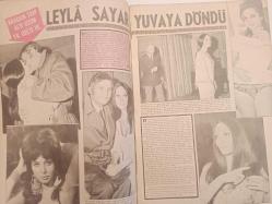 Pazar Haftalık Aktüalite Sinema Tiyatro Müzik ve Magazin Dergisi - 9 Ekim 1970 - Sayı:733 - Piraye Uzun - Leyla Sayar yuvaya döndü - Altan Günbay - Ediz Hun - Serpil Örümcer ile Piraye Uzun arasındaki harp iyice hızlandı - Nurlan San'ın kardeşi şantöz Nuray San'da Yeşilçam'a girdi - Mine Mutlu şakır şakır göbek attı - ''Carroll Baker'' - Sevgi Can, ''1970 kışında sizlere büyük sürprizler var'' diyor - Yılmaz Güney - Nejat Saydam - Kartal Tibet - OMO Deterjan Reklamı - Sadosan Boya Reklamı - Yeşilçam'ın yeni Tarkan'ı: Nejat Özbek - Zeynep Aksu - Menderes Utku - Turgut Demirağ - Yeşilçam'da çocuk yıldız salgını - Rüya Gümüşata, Parla Şenol - Funda Gürçen - Billur Kalkavan - Erol Taş - John Moulder Brown - Yeşilçam'ın Havva Ana'sı görev başında - Figen Han gibi kimse soyunamaz! - Esen Püsküllü - Fikret Hakan - Fatma Girik - Figen Say - Filiz Akın - Feridun Çölgeçen - Fatma Karanfil fotoğraf ve haberi - Tam Takım Dergi