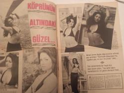 Pazar Haftalık Aktüalite Sinema Tiyatro Müzik ve Magazin Dergisi - 18 Mayıs 1973 - Sayı:869 - Feri Cansel - Melek görgün - Meral Zeren - Sezer Başak'ın bahar başına vurdu - Nil başak - Leyla Sayar nişanlanı verdi - Crazy Horse Balesi Türkiye'de - Yeşilçam'ın aşk albümü - Ajda Pekkan - Tanju Gürsu - Ekrem Bora - Kuzey Vargın - Ayhan Işık - İzzet Günay - Şantöz Aylin Hıdrellez'de - Belgin Doruk: ''Sahne için herşey tamam'' - Selahattin Erköse - Özdemir Birsel - Sadri Alışık'ın başını kaşıyacak vakti yok - Hülya Tuğlu'nun balık safası - Muhterem Nur - Yeşilçam'da yeri doldurulmayan hala tek yıldız: Muhterem Nur - Anuşka - İlknur Taçbaş - Pelin Ceylan - Sevinç Pekin - Ufuk Enünlü - Nevin Pere - Leyla Sayar - Yılmaz Köksal fotoğraf ve haberi - Tam Takım Dergi