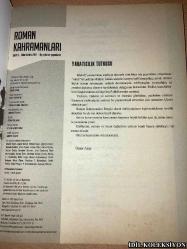 ROMAN KAHRAMANLARI / ÜÇ AYLIK EDEBİYAT DERGİSİ / EKİM - ARALIK 2011 / BİG BROTHER WİNSTON - 1984 GEORGE ORWELL / BİHRUZ BEY - ARABA SEVDASI , RECAİZADE MAHMUT EKREM / FAUST - FAUST , JOHANN WOLFGANG VON GOETHE / ŞEHRAZAT - BİNBİR GECE MASALLARI , ANONİM / CONAN - CONAN , ROBERT E. HOWARD / TÜRKÇE KİTAP (AHMET İNAM / ANZOR KEREF / BÜLENT AKKOÇ / BÜLENT UÇAR / ÇİĞDEM SEZER / DEVRİM KUNTER / EREN AYSAN / ERSAN ÜLDES / FERİDUN BÜYÜKYILDIZ / GÜRSEL AYTAÇ / HAKAN BİLGE / HİKMET TEMEL AKARSU / HULUSİ ÜSTÜN / HÜSNİYE ÖZGÜNDÜZ / İBRAHİM DİZMAN / İCLAL CANKOREL / İLKER MUMCUOĞLU / KAYA TOKMAKÇIOĞLU / KORAY ÖZER / MEHMET GÜNAY ERCAN / MELİSA CEREN HASMADEN / MELİZ ERGİN / MURAT BATMANKAYA / MÜNTEHA JAN GÜLSU / NEZİH KULEYİN / NİHAT ÜLNER / ONURHAN F. KARAAĞAÇLI / ÖZDEMİR ÖZBAY / SADIK YEMNİ / SEDA PEKŞEN / YASEMEN BİRHEKİMOĞLU / YAVUZ ANGINBAŞ / ZEYNEP HEYZEN)