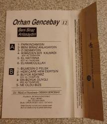 ORHAN GENCEBAY 12 ***BENİ BİRAZ ANLAYDIN  SADE KARTONET
