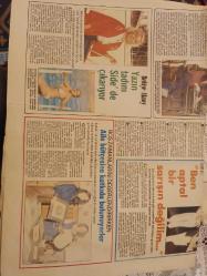 Kelebek Ev Gazetesi  Manşet sayfası - 23 Ekim 1981 Barış Manço, Behiye Aksoy ,John Derek