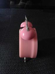 ALARMLI IŞIKLI PEMBE MASA SAATİ