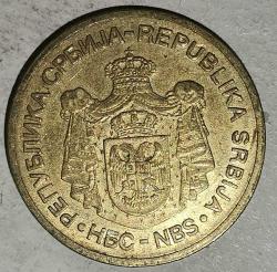 SIRBİSTAN  2010   5 DİNAR