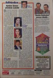 MİLLİYET OSCAR TV MAGAZİN DERGİSİ-MİLLİYET-OSCAR-MAGAZİN--DERGİ-27 OCAK-2 ŞUBAT-1996-YIL:4-SAYI:173-KAPAK-FOTOĞRAF-RÖPORTAJ-ŞEBNEM DİNÇGÖR-TİCARETE SOYUNUYOR-FATİH ALTAYLI-GAZETECİLİĞİ BIRAKIRSAM AŞÇI OLURUM-EDİZ HUN-10 YIL SONRA YENIDEN-GÖNÜL GÜL-HEDEFİ EKRAN-AYDAN ŞENER-YÜZÜNÜ ESKİTTİ-SİBEL TURNAGÖL-GÜNER ÜMİT-ŞENSES'TEN YENİ ALBÜM-ADNAN ŞENSES-DİKKAT!-YALÇIN MNTEŞ-SAHNE-PERİHAN SAVAŞ-BEYAZ ATLI PRENSİNİ BEKLİYOR-SUAT SUNGUR-ELLEN BARKIN-NEFİ BİR KOMEDİ-KADIN İSTEMESE DE-YARALI KALP-GERÇEK BİR SAVAŞ FİLMİ-EKRANDAKİ HABERCİ-ÇOŞKUN ARAL-FİLİPİNLER-GERİLLA-YALAN RÜZGARI-CESUR VE GÜZEL-VAHŞİ KALPLER-PROTOTIP-