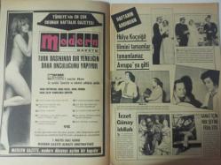 Pazar Haftalık Aktüalite Sinema Tiyatro Müzik ve Magazin Dergisi - 27 Nisan 1973 - Sayı:866 - Bahar Erdeniz - Gülay Alp - Hülya Koçyiğit filmini tamamlar tamamlamaz Avrupa'ya gitti - Orhan Elmas - İzzet Günay - Selahattin Erköse - İzzet Günay iddialı - Oğuzhan Mete - Yılmaz Güney - Yeşim Yükselen acı acı dert yandı - Sevda Ferdağ - Cüneyt Arkın - Meral Sayın - Yusuf Sezgin - Ahmet Mekin - Yılmaz Güney - Kartal Tibet - Eşref Kolçak - Filiz Akın Yeşilçam'ın iç yüzünü anlatıyor - Meral Zeren'in de başına geldi - Meral Zeren'i muz gibi soyuverdiler - Nazmi Özer - Kartal Tibet - Erkan Özmen Göreme'den bildiriyor - Rafet Gülerman - Nejay Soydam - Türkan Şoray - Atıf Yılmaz - Fikret Hakan - Özcan Tekgül - Gönül Öner - Ümit Tokcan'la evleniyor - Blue Girls - İstanbul'da uçsuz salgını var - Mine Mutlu - Arzu Okay - Emel Özden - Ceyhan Cem - Gönül Öner - Beyza Başar - Aytekin Akkaya fotoğraf ve haberi - Tam Takım Dergi