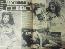 Pazar Haftalık Aktüalite Sinema Tiyatro Müzik ve Magazin Dergisi - 27 Nisan 1973 - Sayı:866 - Bahar Erdeniz - Gülay Alp - Hülya Koçyiğit filmini tamamlar tamamlamaz Avrupa'ya gitti - Orhan Elmas - İzzet Günay - Selahattin Erköse - İzzet Günay iddialı - Oğuzhan Mete - Yılmaz Güney - Yeşim Yükselen acı acı dert yandı - Sevda Ferdağ - Cüneyt Arkın - Meral Sayın - Yusuf Sezgin - Ahmet Mekin - Yılmaz Güney - Kartal Tibet - Eşref Kolçak - Filiz Akın Yeşilçam'ın iç yüzünü anlatıyor - Meral Zeren'in de başına geldi - Meral Zeren'i muz gibi soyuverdiler - Nazmi Özer - Kartal Tibet - Erkan Özmen Göreme'den bildiriyor - Rafet Gülerman - Nejay Soydam - Türkan Şoray - Atıf Yılmaz - Fikret Hakan - Özcan Tekgül - Gönül Öner - Ümit Tokcan'la evleniyor - Blue Girls - İstanbul'da uçsuz salgını var - Mine Mutlu - Arzu Okay - Emel Özden - Ceyhan Cem - Gönül Öner - Beyza Başar - Aytekin Akkaya fotoğraf ve haberi - Tam Takım Dergi