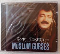 MÜSLÜM GÜRSES / Gönül teknem & Sen olmayınca ~ CD