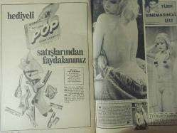 Pazar Haftalık Aktüalite Sinema Tiyatro Müzik ve Magazin Dergisi - 15 Kasım 1968 - Sayı:634 - Selda Alkor - Radyo TV Dergi Reklamı - Sevda Ferdağ dayanamadı - Selda Alkor rahibelikte ısrar ediyor - Servan Özdemir - Ekrem Bora - Nahit Şerif - Munzur Sebip - Niyazi Mustafa - Sevda Ferdağ - Kemal Simavi - Kadri Yurdatap - Atıf Tuna - Hüseyin Baradan - Hüseyin Zan - Tugay Toksöz - Arap seks bombası Nahit Şerif ortalarda kaldı - Yeşilçam'ın yenileri Ülkü Özen - POND's Krem Reklamı - Zeynep Aksu, Antalya'ya uçtu - Sevim Tuna hamamda bülbül gibi şakıdı - Artık Gülgün Erdem'in de yeni bir burnu var - Aram Gülyüz - POP Sabun Reklamı - Marie Vincent - Erika Ramberg - Sevinç Pekin - Türk Sinemasında Seks - Agah Özgüç - Sevim Emre - Seher Şeniz - Nilüfer Koçyiğit - Hilal Esen - Metin Erksan - Vedat Türkali fotoğraf ve haberi - Tam Takım Dergi