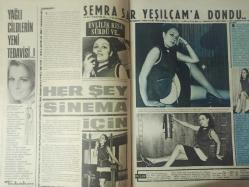 Pazar Haftalık Aktüalite Sinema Tiyatro Müzik ve Magazin Dergisi - 9 Mayıs 1969 - Sayı:659 - Gülsüm Kamu - POP Sabun Reklamı - Tarkan seçiliyor - Sezgin Burak - Yılmaz Duru - Yıldız Örgüleri reklamı - Ayşe Şasa - Atıf Yılmaz - Gani Turanlı - Cüneyt Arkın - Fatma Girik - Hayati Hamzaoğlu - Reha Yurdakul - Mümtaz Ener - Hüseyin Baradan - İzzet Günay - Enver Dönmez - Tugay Toksöz - Cenk Er - Atıf Kaptan - Hakkı Haktan - Bilal İnci - Pervin Par - Meral Küçükerol - Sedef İnci - Ayton Sert - Aynur Akarsu - Memduh Ünsal - Yılmaz Duru - Semra Sar Yeşilçam'a döndü - Her şey sinema için - Fatma Girik'in pabucu dama atıldı - Eva Bender - Aynur Akarsu- Haftanın Film Fotoromanı - ''Aysel'' Bataklı Damın Kızı - POND's Krem Reklamı - Filiz Akın Londra'ya uçtu - Necdet Tosun - İlker İnanoğlu - Necdet Tosun - Gülsüm Kamu hayatını yaşıyor - Claudie Cardinale - Cüneyt arkın - Cihangir Gaffari - Öztürk Serengil - Zeki Müren fotoğraf ve haberi - Tam Takım Dergi