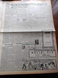 Vatan Gazetesi - 11 Nisan 1953 - Hak Rejimi Yazan Ahmet Emin Yalman Köşe Yazısı - Birleşmiş Milletler Delegelerine Esirler İçin Salahiyet Verildi - Türkiye NATO'nun En Parlak Noktası - Emekli General Ve Afyon Milletvekili Ali İhsan Sabis'in Kiracılarina Tehdit Mektubu - Müritler Şeyh Akif'in Aleyhinde İfade Verdiler - Deliren Bir Jandarma Beş Arkadaşını Vurdu -  Mareşal Fevzi Çakmak Dün Anıldı - Hasan Fehmi Ustaoğlu'nun Dokunulmazlığı - Profesör Ahmet Ali Özeken Vefat Etti - Kadınlar Tekkesi Yazan Refik Halid Karay Yazı Dizisi - Otel Ücretlerine Yüzde 25 Zam Yapıldı - Prenses Sabahattin Toplantıları - Hoş Memo Karikatür - Times'in Türk İngiliz Ticareti İçin Yazısı - 17 Yılda 100 Bin Kilometre Koşan Atlet Şevki Koru - Galatasaray Takımı Bugün Ankara'ya Gitti - Şekerspor Karma Takımı - Yugoslav Talebe Futbolcuları Geliyor - İranlı Boksörler Ankara'da - Eleanora Rossi Drago Sensualite Filminde Fotoğraf - İstanbul Radyosunda Arif Sami Toker - Radyo Tekniği Radyodaki Parazitler - Good Year