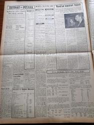 Vatan Gazetesi - 9 Nisan 1953 - Ahmet Emin Yalman Köşe Yazısı - Dumlupınar Denizaltısının Yeri Bulundu - Kabinenin Yeni Azaları Belli Oldu - Fethi Çelikbaş - Celal Yardımcı - Emin Kalafat - Dünkü Sis Vapur Seferlerini Aksattı - İran'dan Türkiye'ye Sokulmak İstenen Muzır Kitaplar - Birleşmiş Milletlerde Silahsızlanma Meselesi - Kira Kanunu Müzakeresi Devam Ediyor- Yenice Felâketzedelerine Kredi Açılacak - Kadınlar Tekkesi Yazan Refik Halid Karay Yazı Dizisi - İran Şahı Doktor Musaddık'a Cevap Verdi - Hoş Memo Karikatür - Penisilin'in Mucidi Doktor Fleming Evlendi - İkinci Sultan Hamit 10 Sene Hapse Mahkum Oldu - Kremlin'in Yeni Hükümdarı Georgie Malenkov Yazan Albay İlya Molin Yazı Dizisi - Plakçılıkta İnkılap Yapan Sihirli Şerit - Profesör Cemil Topuzlu'ya Fahri Ordinaryüs Profesörlük Unvanı Verdi -   Küçük Dahi Viyolonist Attila Aydıntan - Macera Bu Akşam Başlıyor Yazan Robert Collard Yazı Dizisi - Türk Devrim Ocakları Büyük Kurultayı - Yugoslavya'nın Sarajevo Takımı Geliyor