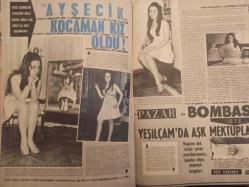 Pazar Haftalık Aktüalite Sinema Tiyatro Müzik ve Magazin Dergisi - 2 Mayıs 1969 - Sayı:658 - Semiramis Pekkan - Zeynep Değirmencioğlu - Tarkan'ı pazar seçiyor - Sezgin Burak - Türkay Burak - Yıldız Örgüleri Reklamı - Semiramis ve Haldun Dormen aşkı ve ötesi - ''Altın Koza'', Yeşilçam'ı iyiden iyiye karıştırdı - Murat Köseoğlu - Nevzat Pesen - Ümit Utku - Memduh Ün - Sami Şekeroğlu - 1963'den bugüne Hülya Koçyiğit - Selim Soydan - Ulvi Doğan - Erol Taş - Nilüfer Koçyiğit - Melek Koçyiğit - Metin Erksan - ...ve derken annelik - ''Ayşecik'' kocaman kız oldu! - Zeynep Değirmencioğlu - Orhan Günşiray - Suphi Kaner - Neriman Köksal - Nankör Yeşilçam ve bir aktörün dramı - Haftanın Film Romanı: ''Balatlı Arif'' fotoğraf ve haberi - Tam Takım Dergi