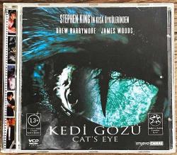 Kedi Gözü - Cat's Eye (1985) Orjinal VCD Korku Film ' Stephen King ' ***ÇOK NADİR FİLM***