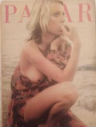 Pazar Haftalık Aktüalite Sinema Tiyatro Müzik ve Magazin Dergisi - 9 Nisan 1971 - Sayı:759 - Selma Güneri - Türkan Erden - Turgut Özatay - İrfan Atasoy - Feri Cansel - Hayati Hamzaoğlu - Yeşilçam'ın güzel anneleri 3 - Figen Say - Quink mürekkep reklamı - Gamze Öz Avrupa'ya, Afrika'ya çalışmak için giden dansözlere çok şaşıyor - TAT Ezo Gelin Çorbası Reklamı - ''Filmciler artık beni başrol de görmek istiyor'' - Persil Deterjan Reklamı - Ekrem Bora - Ekrem Bora - Senih Orkan - Reha Yurdakul - Ahmet Muhtar - Lale Oraloğlu - Erdoğan Uçak - Feyzi Tuna - Şeref Gedik - Doctor Renaud Krem Reklamı - Bir aşk hikayesi  - Tugay Toksöz ve Serpil Örümcer aşklarını ilk defa PAZAR'a açıyorlar - Nişan hazırlığı başladı - Hülya Darcan - Tanju Korel - Ülkü Özen - Cafer Bayrasgele! - Nejat Uygur - Serpil Gül - Cilalı İbo - Feridun Karakaya fotoğraf ve haberi - Tam Takım Dergi