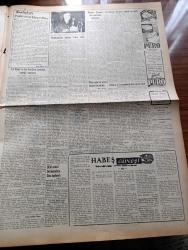 Vatan Gazetesi - 18 Şubat 1953 - Ahmet Emin Yalman Köşe Yazısı - Sait Bilgiç'in Dün Mecliste Çevirmek İstediği Manevra - Milletvekilleri Bütçeyi Tenkid Ettiler - Malatya Suikast Davasında Bir  Sanık Serbest Bırakıldı - Büyük Doğu Gazetesi - Japon Güreş Takımı Ankara'da 7 1 Yenildi - Türkiye'nin NATO'ya Girişinin Yıldönümü - Eisenhower İlk Basın Toplantısını Yaptı - Ankara Ve Çarşamba'da Dün Çaylar Taştı - Kore'de İki Türk Erinin Kahramanlığı -  Kadınlar Tekkesi Yazan Refik Halid Karay Yazı Dizisi - Hasan Refik Ertuğ Köşe Yazısı - Hoş Memo Karikatür - Japon Güreş Takımı - İsrail'deki Ruslar Ayrılıyor - Pariste Günün En Büyük Sanat Hadisesi İdil Biret'in Konseri - Türkiye Grekoromen Birincilikleri - Habeş Güneşi Yazı Dizisi - Türk Ticaret Bankası - Hoover Çamaşır Makinesi - Reosil Öksürüğü Keser - Pigal Naylon Çorapları - İstanbul Ankara İzmir Radyosu Programı - Haşim Mardin'e Ait Raman Gemisi Bremen'den Kaçarken Yakalandı - Hastalanan Leyla Gencer'e Resimde Buket Veriliyor