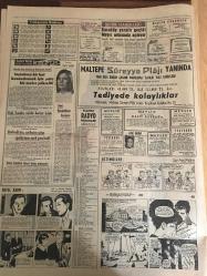 HÜRRİYET GAZETESİ 1 MAYIS 1965 YIL :18 SAYI :6105---Hasan Işık İnönü ye Dış Politika Konusunda Bilgi Verdi ---Fransız Turisti Dün Beraet Etti  ---Genç sevgililer  evlenebilmek  için hırsızlık yaptı ---Dışarda çalışan  işçilerin işleri basitleştiriliyor ---30 Milyonluk süt tesisi kurulacak ---Urfa da polislerin  dövdüğü ameliyat edildi ---Cemal Ağabey toprağa verildi --Bir polisi yaralayan  azılı gangster Fahri  yakalandı ---Sağlık Bakanı ,tımarhane  de  katıla katıla güldü ---Karaköy  yeraltı  geçidi mayıs ortasında  açılıyor ---Akdeniz de çıplaklar  için ada aranıyor ---Takımımız  maçın  oynanacağı  statta dün çalıştı ---Ruhi Karaduman :Rumen Ümit Takımını Yeneceğiz ---İngiltere  de Kupa Şampiyon Oldu --Gücüyener  ,statlarda  sıkı tedbirleri  alınmasını  istedi ---Sesi olan olmayan  her yıldız  plak  doldurmağa  başladı ---2 Metre 11 santimlik  basketbolcu  Hüseyin Alp Başrolde Oynayacak ---
