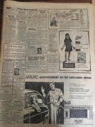 HÜRRİYET GAZETESİ 1 MAYIS 1965 YIL :18 SAYI :6105---Hasan Işık İnönü ye Dış Politika Konusunda Bilgi Verdi ---Fransız Turisti Dün Beraet Etti  ---Genç sevgililer  evlenebilmek  için hırsızlık yaptı ---Dışarda çalışan  işçilerin işleri basitleştiriliyor ---30 Milyonluk süt tesisi kurulacak ---Urfa da polislerin  dövdüğü ameliyat edildi ---Cemal Ağabey toprağa verildi --Bir polisi yaralayan  azılı gangster Fahri  yakalandı ---Sağlık Bakanı ,tımarhane  de  katıla katıla güldü ---Karaköy  yeraltı  geçidi mayıs ortasında  açılıyor ---Akdeniz de çıplaklar  için ada aranıyor ---Takımımız  maçın  oynanacağı  statta dün çalıştı ---Ruhi Karaduman :Rumen Ümit Takımını Yeneceğiz ---İngiltere  de Kupa Şampiyon Oldu --Gücüyener  ,statlarda  sıkı tedbirleri  alınmasını  istedi ---Sesi olan olmayan  her yıldız  plak  doldurmağa  başladı ---2 Metre 11 santimlik  basketbolcu  Hüseyin Alp Başrolde Oynayacak ---