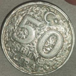 TÜRKİYE 2000  50. BİN LİRA