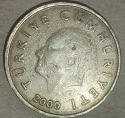 TÜRKİYE 2000  50. BİN LİRA