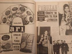 Pazar Haftalık Aktüalite Sinema Tiyatro Müzik ve Magazin Dergisi - 5 Aralık 1969 - Sayı:689 - Fatma Girik - Ülkü Özen - İran'lı dilber eski partöneri Cüneyt Arkın'la Antalya'da buluştu - Necmi Ongan - BEREC Pil Reklamı - Nevin Nuray da burnunu değiştirdi - Fikret Uçak - Memduh Ün, Fatma Girik aşkında değişiklik yok! - Tam 12 yıl oldu - Ülkü Erakalın - Yeşilçam, şarkıcılık, tiyatro derken Birsen Ayda - Ayhan Işık ve Zeynep Aksu - Özdemir Birsel - Sırrı Gültekin - Ali Uğur - Reha Yurdakul - Hüseyin Baradan - Hulusi Kentmen - Philips Çamaşır ve Bulaşık Makinesi Reklamı - Funda Gürçen annesinin hayatını kurtardı - şantöz Başak - Philips tıraş makinesi reklamı - Bekleyen Derviş Muradına Ermiş! - Ülkü Özen artık başrollerde fotoğraf ve haberi - Tam Takım Dergi