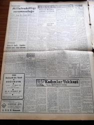 Vatan Gazetesi - 11 Şubat 1953 - Manevi Kanserler Yazan Ahmet Emin Yalman Köşe Yazısı - İsmet İnönü Çankaya'ya Davet Edildi - İdil Biret Paris'te Başarı Kazandı - Amerika Çin'i Abluka İçin Karar Vermedi - Fetih Derneği İdare Kurulu Dün Seçildi - Çukurovada Seller Çok Hasar Yaptı - Eğitim Bakanı Tevfik İleri Zor Durumda - Hollanda'da Su Baskını Felâketi 300 Milyon Dolara Mal Oldu -  İstanbul'da Büyük Bir Metro Yapılacak - Kadınlar Tekkesi Yazan Refik Halid Karay Yazı Dizisi - Şehir Tiyatrosunun Bugünkü Haline Müsaade Edilmeyecek - Enternasyonal Demokratik Kadınlar Federasyonu İsimli Yayın Yurda Girmesi Yasaklandı - Bir Kabile Reisi Kulübesine Süs İçin Kayınpederini Kesti - Borsa - Piyangodan Kazandıkları Parayı Ne Yaptılar Yazan Fasih İnal Yazı Dizisi - Habeş Güneşi Yazan Jean D'esme Yazı Dizisi - Futbol Federasyonu Beşiktaş Fenerbahçe Maçı Hakemleri Hakkında Tahkikat Açtı - Galatasaray Kasımpaşa Maçı Hakemi Feridun Kılıç - Fenerbahçe Vefa Maçı Hakemi Tarık Özerengin - Star Traş Bıçağı