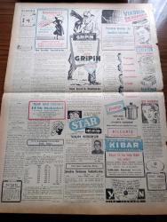Vatan Gazetesi - 11 Şubat 1953 - Manevi Kanserler Yazan Ahmet Emin Yalman Köşe Yazısı - İsmet İnönü Çankaya'ya Davet Edildi - İdil Biret Paris'te Başarı Kazandı - Amerika Çin'i Abluka İçin Karar Vermedi - Fetih Derneği İdare Kurulu Dün Seçildi - Çukurovada Seller Çok Hasar Yaptı - Eğitim Bakanı Tevfik İleri Zor Durumda - Hollanda'da Su Baskını Felâketi 300 Milyon Dolara Mal Oldu -  İstanbul'da Büyük Bir Metro Yapılacak - Kadınlar Tekkesi Yazan Refik Halid Karay Yazı Dizisi - Şehir Tiyatrosunun Bugünkü Haline Müsaade Edilmeyecek - Enternasyonal Demokratik Kadınlar Federasyonu İsimli Yayın Yurda Girmesi Yasaklandı - Bir Kabile Reisi Kulübesine Süs İçin Kayınpederini Kesti - Borsa - Piyangodan Kazandıkları Parayı Ne Yaptılar Yazan Fasih İnal Yazı Dizisi - Habeş Güneşi Yazan Jean D'esme Yazı Dizisi - Futbol Federasyonu Beşiktaş Fenerbahçe Maçı Hakemleri Hakkında Tahkikat Açtı - Galatasaray Kasımpaşa Maçı Hakemi Feridun Kılıç - Fenerbahçe Vefa Maçı Hakemi Tarık Özerengin - Star Traş Bıçağı
