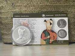 2024 - Sultan IV. (4.) Murad - Osmanlı Padişahları Serisi No: 17 - Darphane Sertifikalı Gümüş Hatıra Para - Çil kondisyon