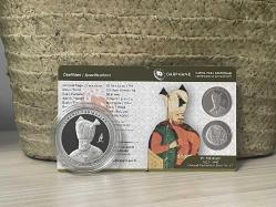 2024 - Sultan IV. (4.) Murad - Osmanlı Padişahları Serisi No: 17 - Darphane Sertifikalı Gümüş Hatıra Para - Çil kondisyon