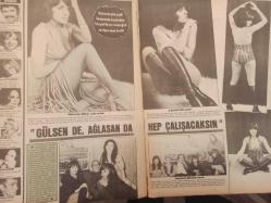 Pazar Haftalık Aktüalite Sinema Tiyatro Müzik ve Magazin Dergisi - 1976 Yılı - Sayı:963 - Emel Sayın - Melek Görgün - Seyyal Taner mesleğini seviyor ama dertli - Yıldıray Çınar - Berna Egeli - Sema Eyüpoğlu - Belgin doruk - Elif Pektaş - Selma Güneri - Yılmaz Güney- Muammer Karaca - Özden Yüce - Mete İnselel - Senar Seven - Aydemir Akbaş - Reha Yurdakul - Mualla Sürer - Murat Köseoğlu - Kadir savun - Mürüvvet Sim - Selma Güneri - Yusuf Sezgin - Seher Şeniz başrole evet dedi - Ünlüler Albümü: Nazan Şoray - Demir Karahan - Tarık Tibet - Tanju Korel - Ayhan Işık - Altan Bozkurt - Semih Evin - Kemal Kan - Tugay Toksöz - Uğur Güçlü - Nuri Sesigüzel - İzzet Günay - Tugay Toksöz - Yılmaz Duru - Nazan Şoray - Mete İnselel - büyük aşkı Romalı Perihan'ı terk ediverdi - Piyasada Salih Güney'den şikayetçi olmayan kalmadı - Bülent Ersoy'un fendi ''Zeki Müren''i Yendi - Oya Peri ''İşime dört elle sarılacağım'' dedi fotoğraf ve haberi - Tam Takım Dergi
