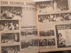 Pazar Haftalık Aktüalite Sinema Tiyatro Müzik ve Magazin Dergisi - 1976 Yılı - Sayı:963 - Emel Sayın - Melek Görgün - Seyyal Taner mesleğini seviyor ama dertli - Yıldıray Çınar - Berna Egeli - Sema Eyüpoğlu - Belgin doruk - Elif Pektaş - Selma Güneri - Yılmaz Güney- Muammer Karaca - Özden Yüce - Mete İnselel - Senar Seven - Aydemir Akbaş - Reha Yurdakul - Mualla Sürer - Murat Köseoğlu - Kadir savun - Mürüvvet Sim - Selma Güneri - Yusuf Sezgin - Seher Şeniz başrole evet dedi - Ünlüler Albümü: Nazan Şoray - Demir Karahan - Tarık Tibet - Tanju Korel - Ayhan Işık - Altan Bozkurt - Semih Evin - Kemal Kan - Tugay Toksöz - Uğur Güçlü - Nuri Sesigüzel - İzzet Günay - Tugay Toksöz - Yılmaz Duru - Nazan Şoray - Mete İnselel - büyük aşkı Romalı Perihan'ı terk ediverdi - Piyasada Salih Güney'den şikayetçi olmayan kalmadı - Bülent Ersoy'un fendi ''Zeki Müren''i Yendi - Oya Peri ''İşime dört elle sarılacağım'' dedi fotoğraf ve haberi - Tam Takım Dergi