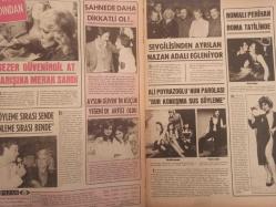 Pazar Haftalık Aktüalite Sinema Tiyatro Müzik ve Magazin Dergisi -9 Aralık 1976 - Sayı:1055 - Bahar Erdeniz - Mary York - Sezer Güvenirgil at yarışına merak saydı - Nigar Uluerer - Esin Engin - Uğur Böcekleri Yalçın - Kadir İnanır - Aysun Güven'in küçük yeğeni de artist oldu - Sevgilisinden ayrılan Nazan Adalı eğleniyor - Ali Poyrazoğlu'nun parolası ''dur konuşma sus söyleme'' - Oya Başar - Gülşen Gürsoy - Nilgün Belgün - Erden Mısırlı - Romalı Perihan Roma tatilinde - Ceyda Karahan hareme kapandı - Aynur Aydan şarkıcılığa İzmir'de başladı - Esin Engin - Selma Güneri - Kadir İnanır neden bir araya gelemediler? - Bahar Erdeniz, Hakan Balamir'le birlikte oynadığı son filmini yeni bitirdi - Seyyal Taner - Arda Uskan bir türlü nikah masasına oturamıyor - şantöz Yaprak ''Zirve yarışında ben de varım'' diyor - On yıllık aşkından ayrılan Mine Soley sahneye dönüş yaptı - Ülkü Özen - Yalçın Ateş hem iş hem aşk ortaklığı kurdu - Linda Waters fotoğraf ve haberi - Tam Takım Dergi