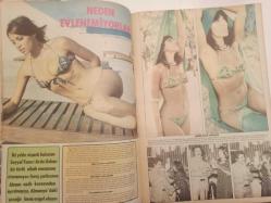Pazar Haftalık Aktüalite Sinema Tiyatro Müzik ve Magazin Dergisi -9 Aralık 1976 - Sayı:1055 - Bahar Erdeniz - Mary York - Sezer Güvenirgil at yarışına merak saydı - Nigar Uluerer - Esin Engin - Uğur Böcekleri Yalçın - Kadir İnanır - Aysun Güven'in küçük yeğeni de artist oldu - Sevgilisinden ayrılan Nazan Adalı eğleniyor - Ali Poyrazoğlu'nun parolası ''dur konuşma sus söyleme'' - Oya Başar - Gülşen Gürsoy - Nilgün Belgün - Erden Mısırlı - Romalı Perihan Roma tatilinde - Ceyda Karahan hareme kapandı - Aynur Aydan şarkıcılığa İzmir'de başladı - Esin Engin - Selma Güneri - Kadir İnanır neden bir araya gelemediler? - Bahar Erdeniz, Hakan Balamir'le birlikte oynadığı son filmini yeni bitirdi - Seyyal Taner - Arda Uskan bir türlü nikah masasına oturamıyor - şantöz Yaprak ''Zirve yarışında ben de varım'' diyor - On yıllık aşkından ayrılan Mine Soley sahneye dönüş yaptı - Ülkü Özen - Yalçın Ateş hem iş hem aşk ortaklığı kurdu - Linda Waters fotoğraf ve haberi - Tam Takım Dergi