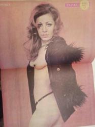 Pazar Haftalık Aktüalite Sinema Tiyatro Müzik ve Magazin Dergisi - 14 Haziran 1974 - Sayı:925 - Gökben - Figen Han - Bahar Erdeniz'i yeni kavalyesiyle birlikte Hilton Otelinin havuzunda yakaladı - Figen Han - Tamer Yiğit - Senar Seven - Sevinç Pekin - Gönül Hancı - Senar Seven - Türkan Erdem - Gülistan Okan çıplaklık konusunda bayrağı kimseye bırakmıyor - Bu kaçıncı birleşme? - Arzu Okay - Seyhan Karabay - Patricia Gilda - ANUŞKA Dev Posteri - Arzu Okay - Seyhan Karabay - Senar Seven Yeşilçam'dan hemen kaçmak niyetinde - Silvana Mangona - Leyla Sayar - Evliliğimiz içyüzü - Sevgi Can - Tayfur Çakar - Sermet Serdengeçti - Yavuz Karakaş - Süleyman Bolat - Nükhet Duru - Bertha ile Claude misafir olarak yurdumuza gelmek istiyorlar fotoğraf ve haberi - Dergi Posterlidir Fakat Kapak Kısmı Eksiktir