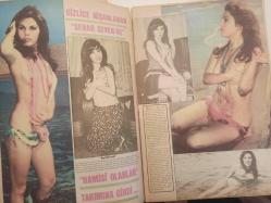 Pazar Haftalık Aktüalite Sinema Tiyatro Müzik ve Magazin Dergisi - 1974 Yılı - Sayı:962 - Feri Cansel - Gülistan Okan - Yeşilçam'ın iki genç kızı Zeynep Değirmencioğlu ve Beyza Başar'ın keyiflerine diyecek yoktu - Aykut Bora - Sevda Nur yine kayboldu - Senar Seven gizlice nişanlandı - Pakize Suda Dev Posteri - Ünlüler Albümü: Kartal Tibet - Peyami Safa - Hülya Koçyiğit - Reşat Nuri Güntekin - Osman F. Seden - Türkan Şoray - Filiz Akın - Kartal Tibet - Türker İnanoğlu - Fatma Girik - Metin Erksan - Filiz Akın - zeki Ökten - Hale Soygazi - Memduh Ün - Türkan Şoray - Mehmet Arslan - Hülya Koçyiğit - Ertem Eğilmez - Suat Yalaz - Ayhan Işık - Muhteşem Marilyn Monroe - Clark Gable - John Huston - Eileen Heckart - Patrick Rolland - Hülya Koçyiğit - Romalı Perihan - Belgin Doruk - Fatma Belgen - Nebahat Çehre - Elif Pektaş - Arzu Okay - Kadir İnanır - Prenses Banu fotoğraf ve haberi - Posterli Tam Takım Dergi