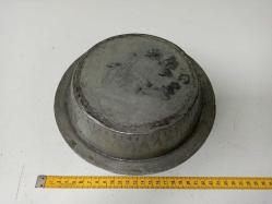 Antika Osmanlı Yazılı Kırlangıç Geçme Bakır Tabak