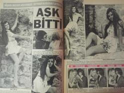 Pazar Haftalık Aktüalite Sinema Tiyatro Müzik ve Magazin Dergisi - 14 Eylül 1973 - Sayı:886 - Kedili Seks Oyunu - Özden Yüce mahmut adlı kedisiyle sevişiyor - Mine Bahar 16 yaşında soyunmaya başladı - Nişanı bozan Arzu Okay ve Seyhan KArabay ayrıldı - Seyyal Taner - Yemeni modası Yeşilçam'ı sardı - Çılgın Nataşa aşka geldi - Funda Gürçen - Kayhan Yıldızoğlu - Özdemir Taşkın - Pakize Suda - Nevin Nuray - Nalan Çöl - Eşref Kolçak - Deniz Erkanat - Hastane yatağında üç yıldız - Filiz Akın - Meral Zeren - Mine Mutlu - Sırrı Gültekin - Yeşilçam umudunu hazretlere bağladı - Yunus Emre - Özdemir Birsel  - Fikret Hakan - Cüneyt Gökçer - Renan Fosforoğlu - Atıf Kaptan - Reha Yurdakul - Ünsal Emre - Ahu Tuğbay - Hamit Gürsoy - Cüneyt Gökçer - Bahar Erdeniz - Yaşar Yağmur - Cüneyt Arkın - Yusuf Sezgin - Nuri Akıncı fotoğraf ve haberi - Tam Takım Dergi